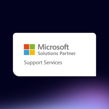 Square Press Microsoft Support Services Designation